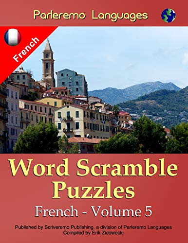 Parleremo Languages Word Scramble Puzzles French - Volume 5 [Paperback]
