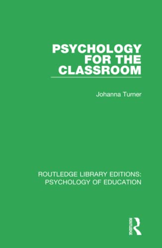 Psychology for the Classroom [Hardcover]