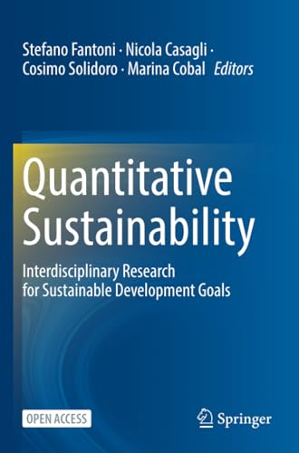 Quantitative Sustainability Interdisciplinary Research for Sustainable Developm [Paperback]