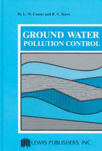 Ground Water Pollution Control [Hardcover]