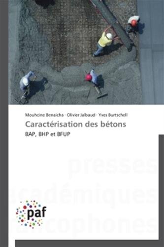 Caractrisation des Btons [Paperback]