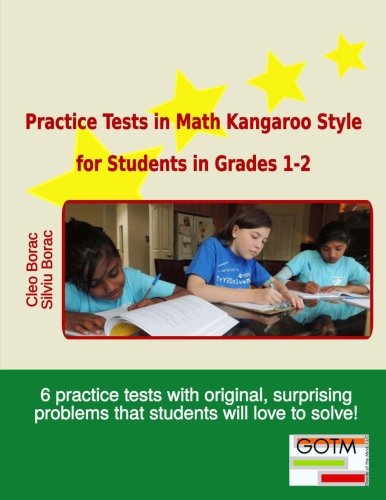 Practice Tests In Math Kangaroo Style For Students In Grades 1-2 (math Challenge [Paperback]