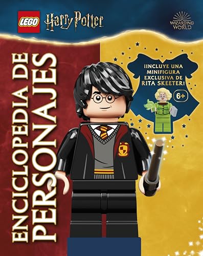 LEGO Harry Potter Enciclopedia de personajes (Character Encyclopedia) Con una m [Mixed media product]