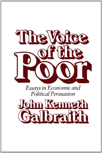 The Voice Of The Poor Essays In Economic And Political Persuasion [Paperback]