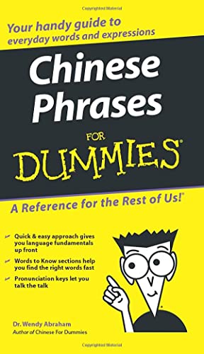 Chinese Phrases For Dummies [Paperback]