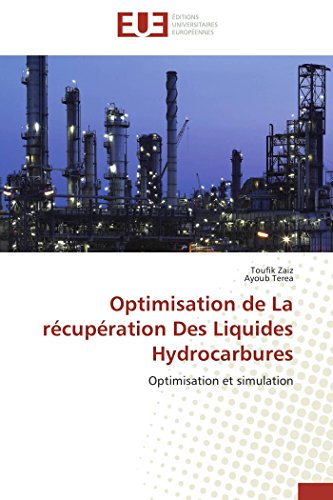 Optimisation De La Rcupration Des Liquides Hydrocarbures Optimisation Et Simu [Paperback]