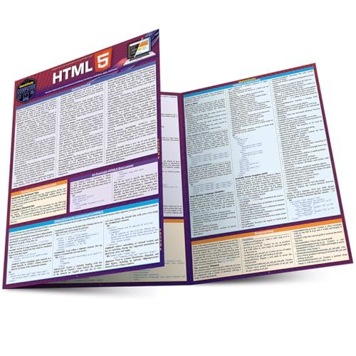 HTML 5 a QuickStudy Laminated Reference Guide [Pamphlet]