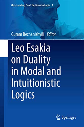 Leo Esakia on Duality in Modal and Intuitionistic Logics [Hardcover]