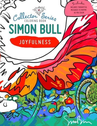 Simon Bull Coloring Book Joyfulness [Paperback]