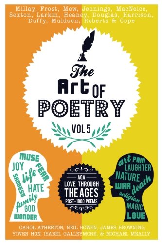 The Art Of Poetry Aqa Love Poems Through The Ages, Post 1900 Poems (volume 5) [Paperback]