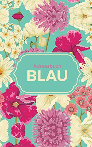 Adressbuch Blau (german Edition) [Paperback]
