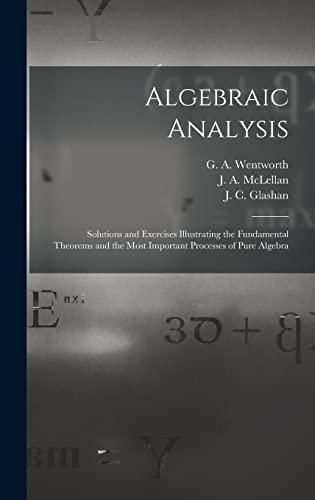 Algebraic Analysis [Microform]