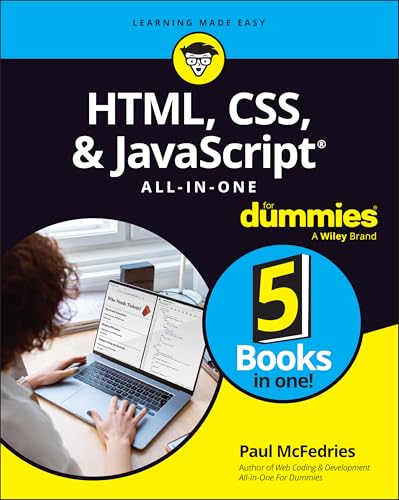 HTML, CSS, &amp JavaScript All-in-One For Dummies [Paperback]