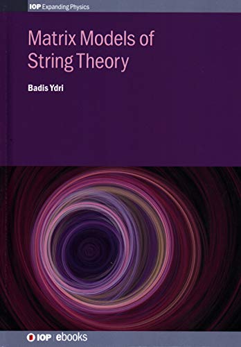 Matrix Models of String Theory [Hardcover]