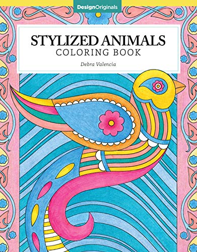 Stylized Animals Coloring Book [Paperback]