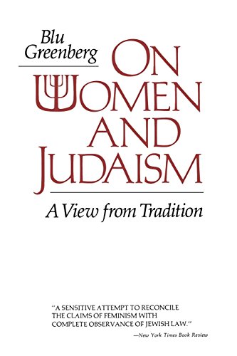On Women And Judaism A View From Tradition [Paperback]