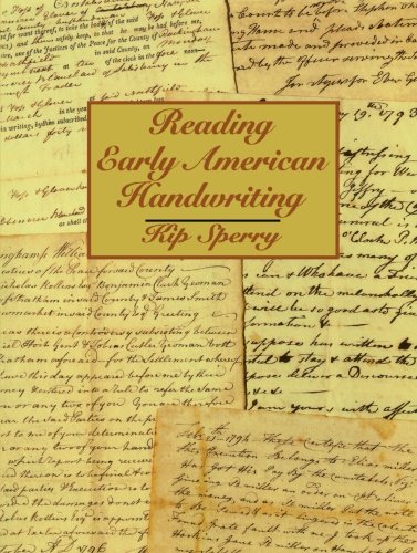 Reading Early American Handwriting [Paperback]