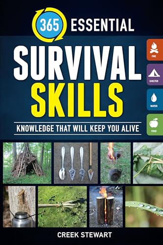 365 Essential Survival Skills Knowledge That Will Keep You Alive [Paperback]