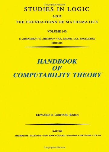 Handbook of Computability Theory [Hardcover]