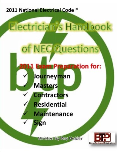 2011 Electricians Handbook Of Nec Questions [Paperback]