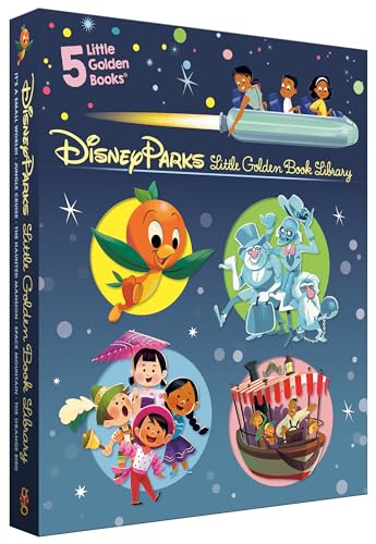 Disney Parks Little Golden Book Library (Disney Classic) It's a Small World, Th [Hardcover]