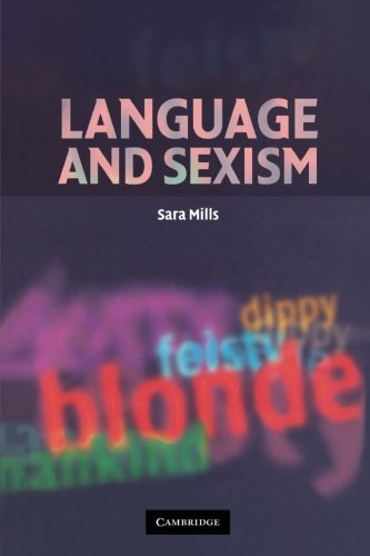 Language and Sexism [Paperback]