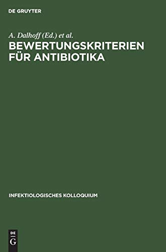 Bewertungskriterien Fr Antibiotika [Hardcover]