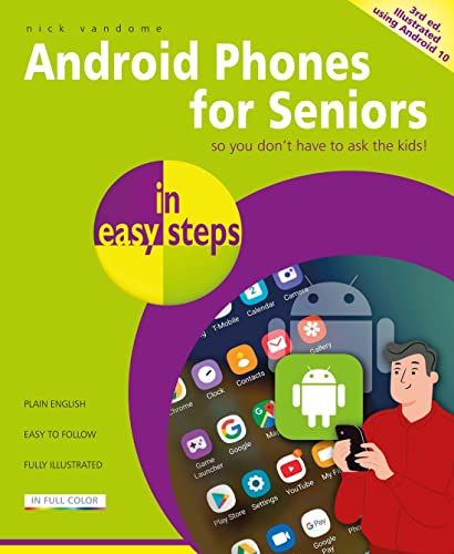 Android Phones for Seniors in easy steps [Paperback]