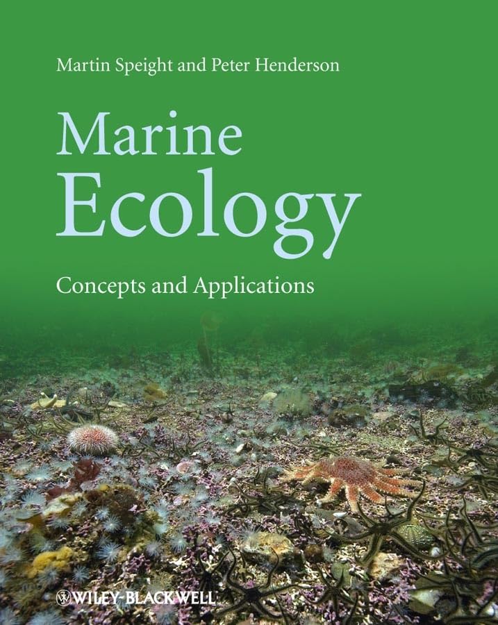 Marine Ecology Concepts and Applications [Paperback]