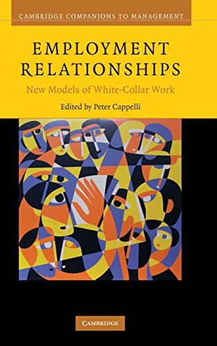 Employment Relationships New Models of White-Collar Work [Hardcover]