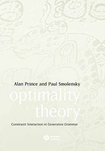 Optimality Theory Constraint Interaction in Generative Grammar [Paperback]