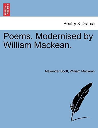 Poems Modernised by William MacKean [Paperback]