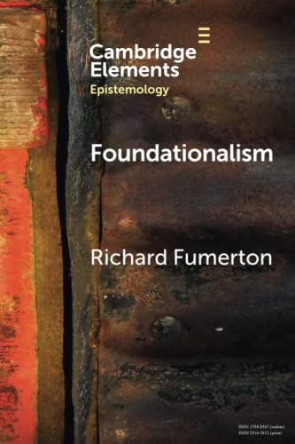 Foundationalism [Paperback]