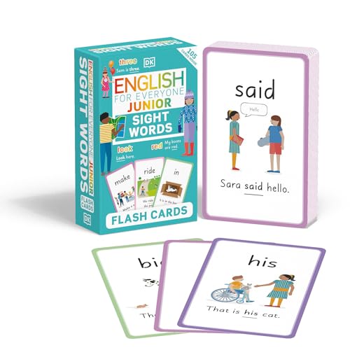 English for Everyone Junior Sight Words Flash Cards [Cards]