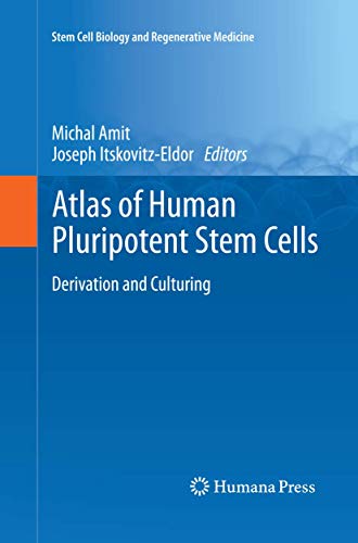 Atlas of Human Pluripotent Stem Cells Derivation and Culturing [Paperback]