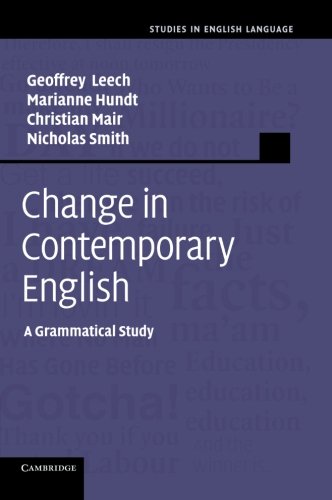 Change in Contemporary English A Grammatical Study [Paperback]
