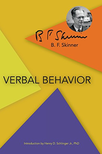 Verbal Behavior [Hardcover]