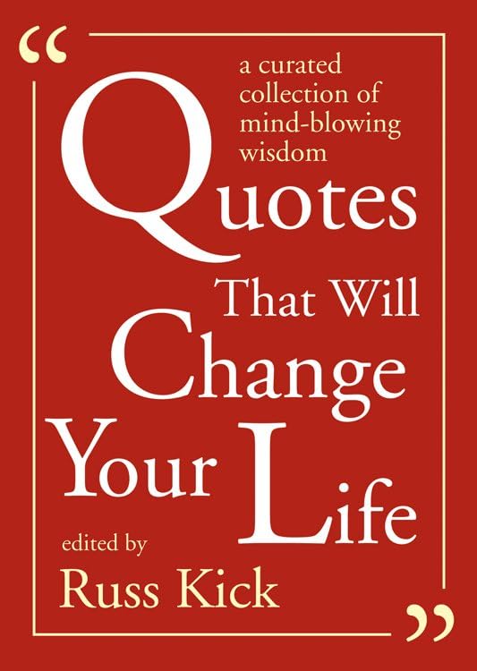Quotes That Will Change Your Life        [TRADE PAPER         ]
