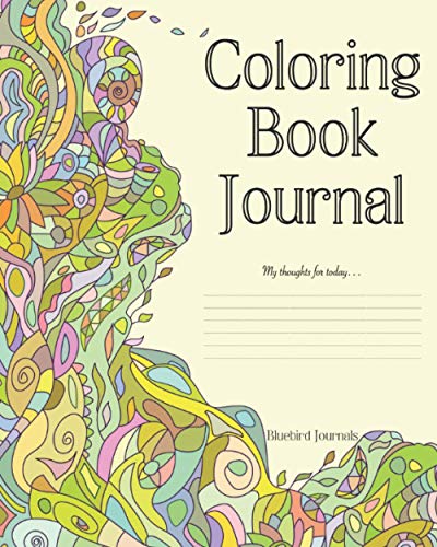 Coloring Book Journal  1 [Paperback]