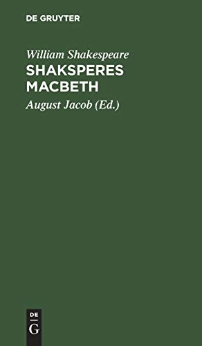Shaksperes Macbeth [Hardcover]