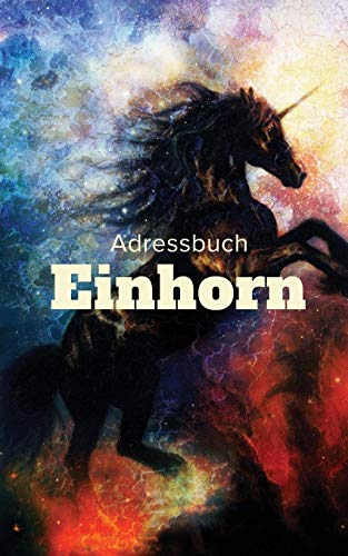 Adressbuch Einhorn (german Edition) [Paperback]