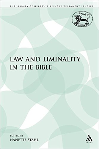 Law and Liminality in the Bible [Paperback]
