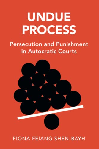 Undue Process Persecution and Punishment in Autocratic Courts [Paperback]