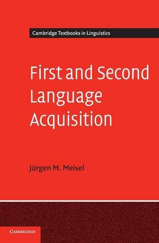 First and Second Language Acquisition Parallels and Differences [Hardcover]