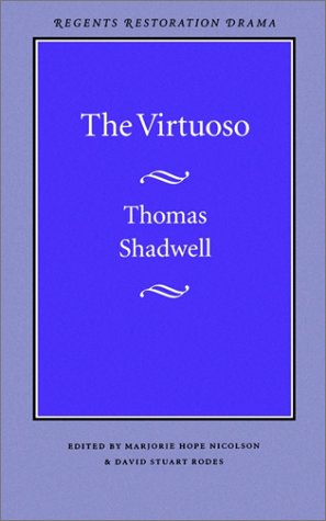 The Virtuoso (regents Restoration Drama) [Paperback]