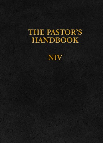 The Pastor's Handbook Niv Instructions, Forms And Helps For Conducting The Many [Hardcover]