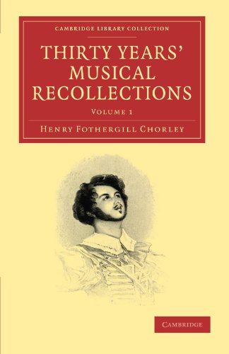 Thirty Years' Musical Recollections [Paperback]