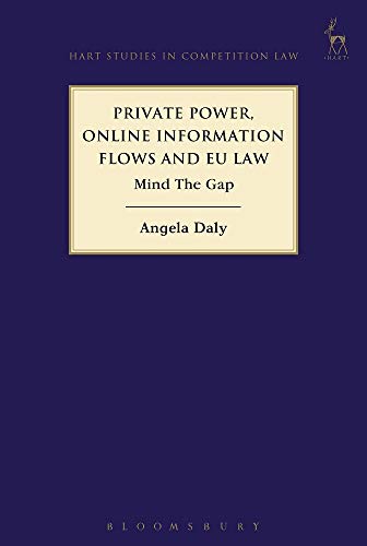 Private Power, Online Information Flows and EU Law Mind The Gap [Paperback]