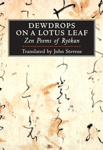 Dewdrops on a Lotus Leaf Zen Poems of Ryokan [Paperback]