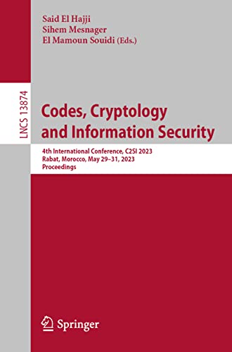 Codes, Cryptology and Information Security 4th International Conference, C2SI 2 [Paperback]